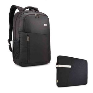 COMBO MOCHILA + FUNDA CASE LOGIC PROPB-116 + IBRS-215