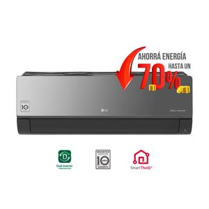 AIRE ACONDICIONADO SPLIT INVERTER LG S4-W18KLRPA FRIO/CALOR 4540 FRIGORIAS