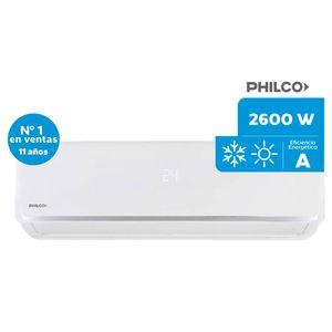 AIRE ACONDICIONADO SPLIT PHILCO PHS25HA3AN FRIO/CALOR 2236 FRIGORIAS