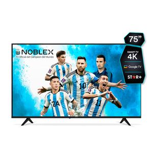 SMART LED GOOGLE TV NOBLEX 75" PULGADAS 4K UHD DK75X7500