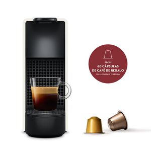 CAFETERA DE CAPSULAS NESPRESSO ESSENZA MINI WHITE