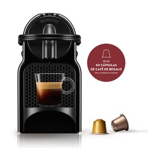 CAFETERA DE CAPSULAS NESPRESSO INISSIA BLACK D40