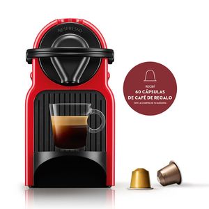 CAFETERA DE CAPSULAS NESPRESSO INISSIA RED C40